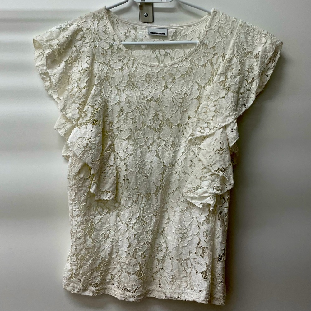Noisy May white top S